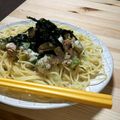 ＊アベリ＊'s cooksnap of when they made アボカドとツナの牛乳クリームパスタ.