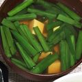 pこちゃq's cooksnap of when they made 母の味☆にらと豆腐のお吸いもの.