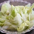 スタイリッシュママ's cooksnap of when they made レタスのサッパリ漬け物風サラダ.