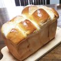 ameうめ's cooksnap of when they made ホテル食パン ほんのり甘くふわふわ.