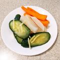 nikkijamie's cooksnap of when they made 可愛い浅漬け♡野菜スティック風.