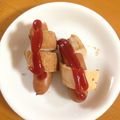 ゆすひと's cooksnap of when they made おひとりさまのアメリカンドッグ.