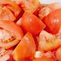 まめにゃぁ's cooksnap of when they made 保存酢トマト.