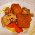 ねこぱん0655's cooksnap of when they made かぼちゃと豚肉の煮物.