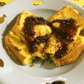いお。's cooksnap of when they made ジャム入☆ふわっトロッ♪フレンチトースト.