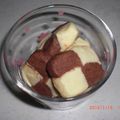 ゆけり３兄弟's cooksnap of when they made ビニール袋で簡単☆市松模様のクッキー.