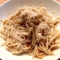 ぺんちゃんさん's cooksnap of when they made レンジで30秒♪えのきの梅おかか和え.