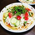おにぎり99's cooksnap of when they made アッサリ(*^^*)冷たいうどん♪.