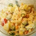 お腹いっぱい＠'s cooksnap of when they made トマトいっぱいのポテサラ(^^;.