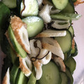 クックXXKMBG☆'s cooksnap of when they made 2分で簡単！きゅうりとちくわの塩昆布和え.