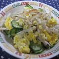 miyuki12's cooksnap of when they made ☆卵ともやしときゅうりの中華風サラダ☆.