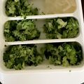 けーこころん's cooksnap of when they made 離乳食初期　レンジで簡単ブロッコリー.