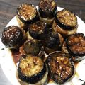 meg;'s cooksnap of when they made ボリュームたっぷり！茄子の挽き肉挟み焼き.