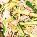 まほりんまま's cooksnap of when they made 豚肉ときゅうり、みょうがのサラダ♪.