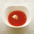 puniＫ's cooksnap of when they made ☆トマトとすいかの冷製スープ☆.