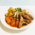 皿洗いパパ's cooksnap of when they made じゃがいもと柔らか手羽中の煮物♥簡単☆.