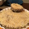 chaboyume's cooksnap of when they made スコップコロッケならぬスコップミンチカツ.