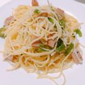 クーロ00's cooksnap of when they made 簡単♪ポン酢でさっぱりパスタ.