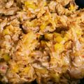 ひなたこやき's cooksnap of when they made レンジdeキムチと沢庵チャーハン.