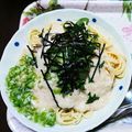 ♡らぶぴぃ♡'s cooksnap of when they made とろとろ❤明太子（たらこ）パスタ.