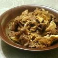 toccot's cooksnap of when they made パパ特製♥牛肉と玉葱の卵とじ✴✴.
