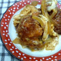 ママぽちゃ's cooksnap of when they made お弁当に♪鶏のから揚げの卵とじ.