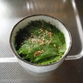 紫君子蘭's cooksnap of when they made 大葉キムチ.