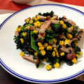 misatona's cooksnap of when they made コーンたっぷり☆ほうれん草のバター炒め.