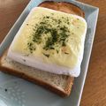 優希‪‪！'s cooksnap of when they made ふわふわ旨い☆はんぺんチーズトースト.