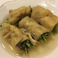 ゆいまーるん's cooksnap of when they made 油揚げと豚肉のくるくる煮.