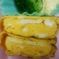 まーやん☆☆'s cooksnap of when they made 卵1つで、甘～いお弁当卵焼き☆.