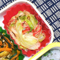nosso's cooksnap of when they made レタスとカニカマのマヨネーズ炒め.