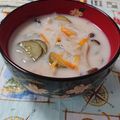 イチゴ、イチゴ。's cooksnap of when they made ♡母の味覚え書き♡きゅうりの味噌汁.