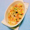 まあまま☆0403's cooksnap of when they made ズッキーニとベーコンのカレー焼き♪.