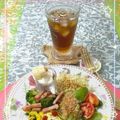 sakuraロゼット's cooksnap of when they made バナナにヨーグルトとコーンフレーク☆.