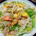 ⭐とっくん⭐'s cooksnap of when they made シャキシャキレタスと鮭のサラダ炒飯.