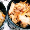 ゆっことりんご's cooksnap of when they made たっぷり野菜と鶏肉の彩り丼.