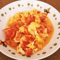 yuka119's cooksnap of when they made トロトロ～卵とトマトの炒め物♪.