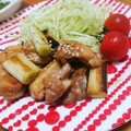 しょみ一's cooksnap of when they made 簡単！美味しい！もも肉と長ネギの照り焼き.