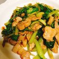 ぷーさん's cooksnap of when they made チンゲン菜と豚バラのオイスターソース炒め.