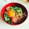 めぐまろろ's cooksnap of when they made のせるだけ簡単☆なめたけバターどんぶり.