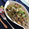 suzumama27's cooksnap of when they made 簡単♡アサリたっぷりボンゴレ風パスタ.