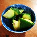 はるぴーのママ's cooksnap of when they made きゅうりのピリ辛和え.