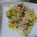 くいしんbu's cooksnap of when they made 豚しゃぶときゅうり茗荷の梅肉和え.