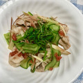 ☆さぶ☆☆'s cooksnap of when they made 豚しゃぶときゅうり茗荷の梅肉和え.