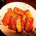 すみま～る's cooksnap of when they made 厚揚げで　手羽先甘辛胡麻揚げ風.