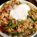 じんとっと's cooksnap of when they made 豚挽き肉のスタ丼（ピリ辛ニンニク醤油味）.