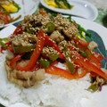 ｸﾏﾘｴ's cooksnap of when they made ★ししとうと豚バラの甘辛炒め煮★.