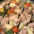 クックF5SG5B☆'s cooksnap of when they made 栄養満点◎チキンと夏野菜たぷりカポナータ.