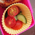 eiyoushi's cooksnap of when they made ＊トマトときゅうりのはちみつマリネ＊.